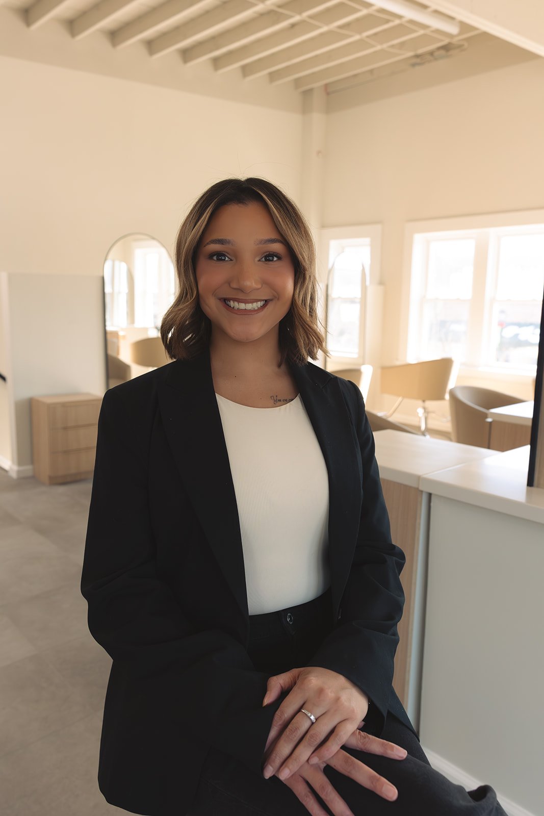 Victoria, aesthetician at Bobbi, specializing in brows, lashes and facials. 