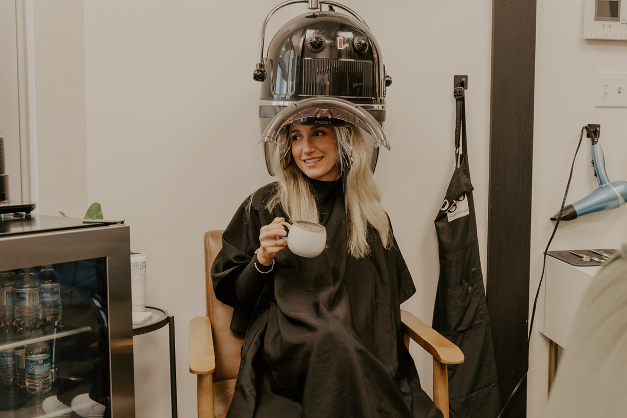 Happy hair, happy life! Custom hair color program, no two blondes are the same.