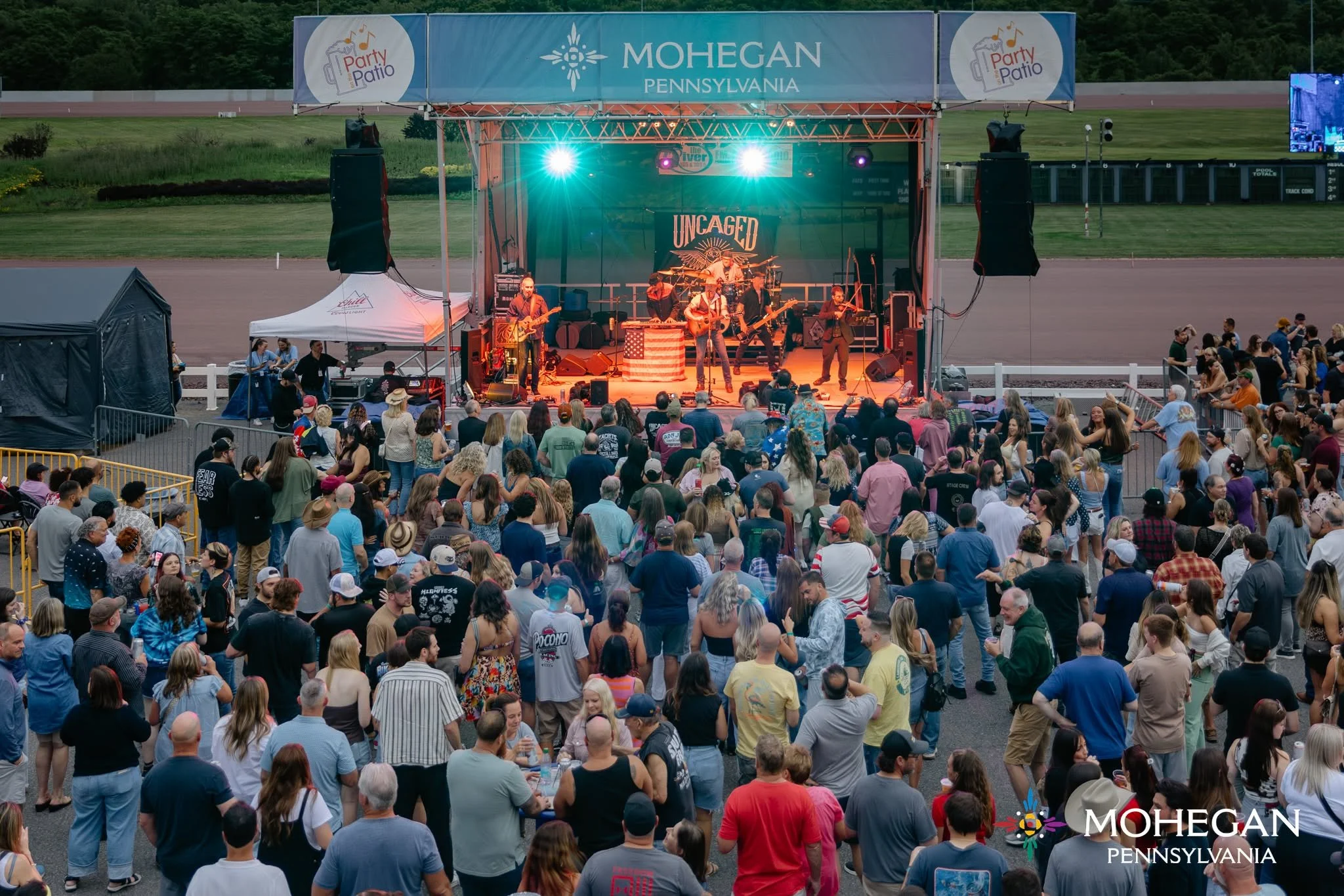 Uncaged: Zac Brown Tribute at Party on the Patio, Mohegan Pennsylvania