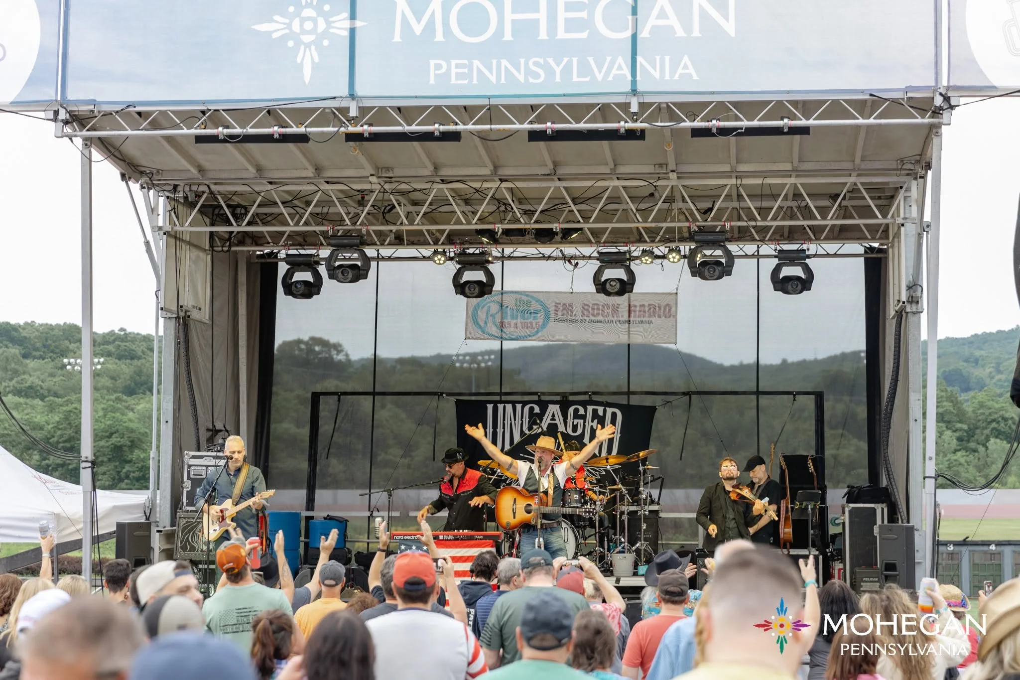 Uncaged: Zac Brown Tribute at Party on the Patio, Mohegan Pennsylvania