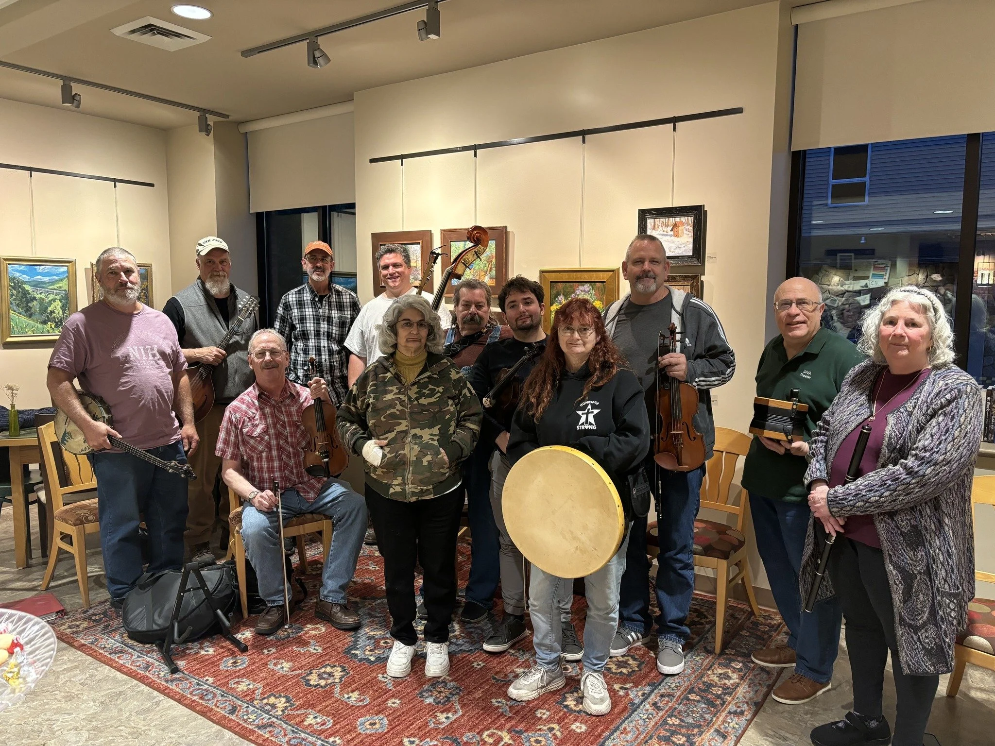Irish Session at The Gathering Place in Clarks Summit, PA 