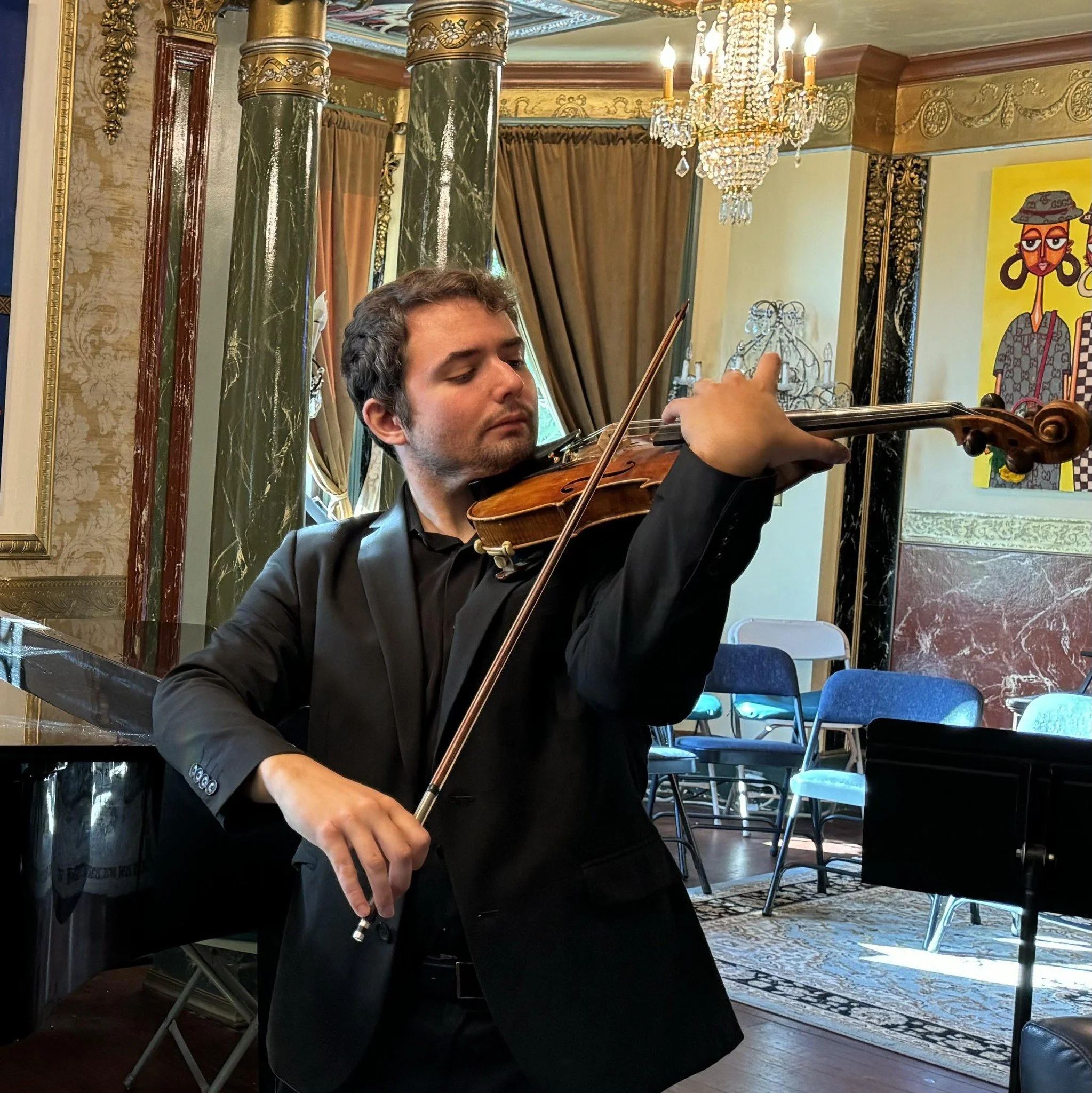 Brendan Lesavage at the Rosetti Foundation for the Arts and Culture