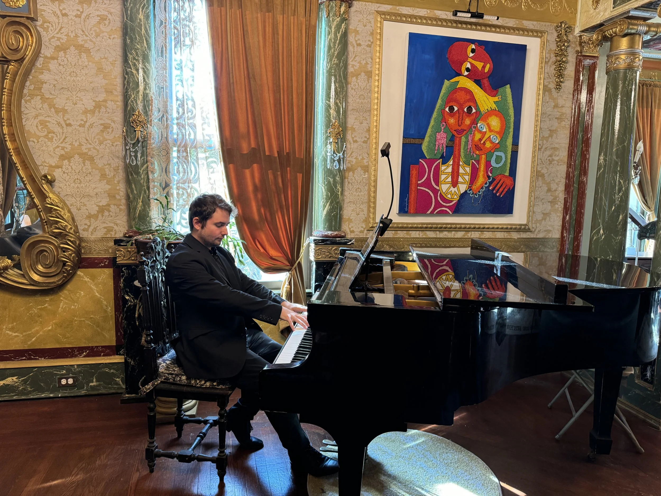 Brendan Lesavage at the Rosetti Foundation for the Arts and Culture