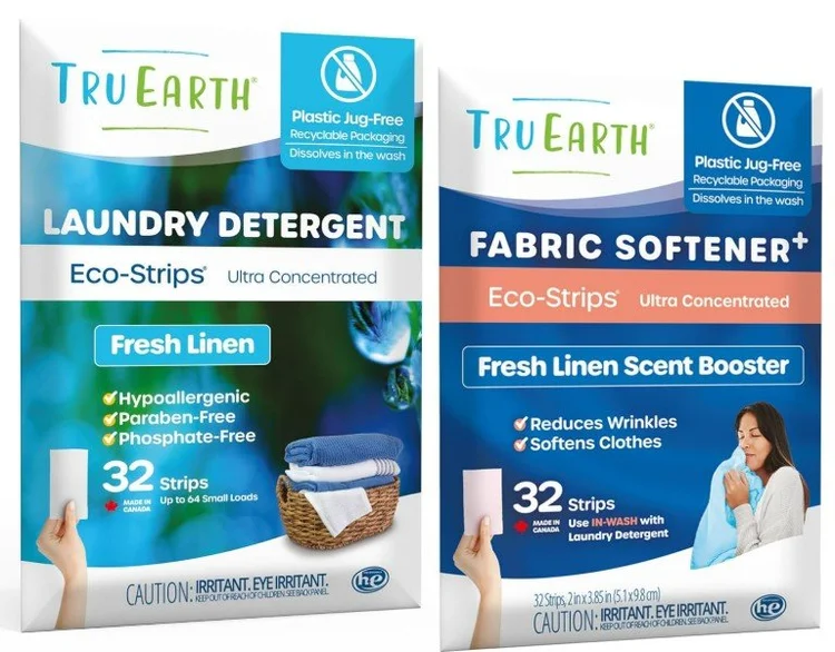Tru Earth Bundle: Laundry Detergent Sheets & Fabric Softener Sheets