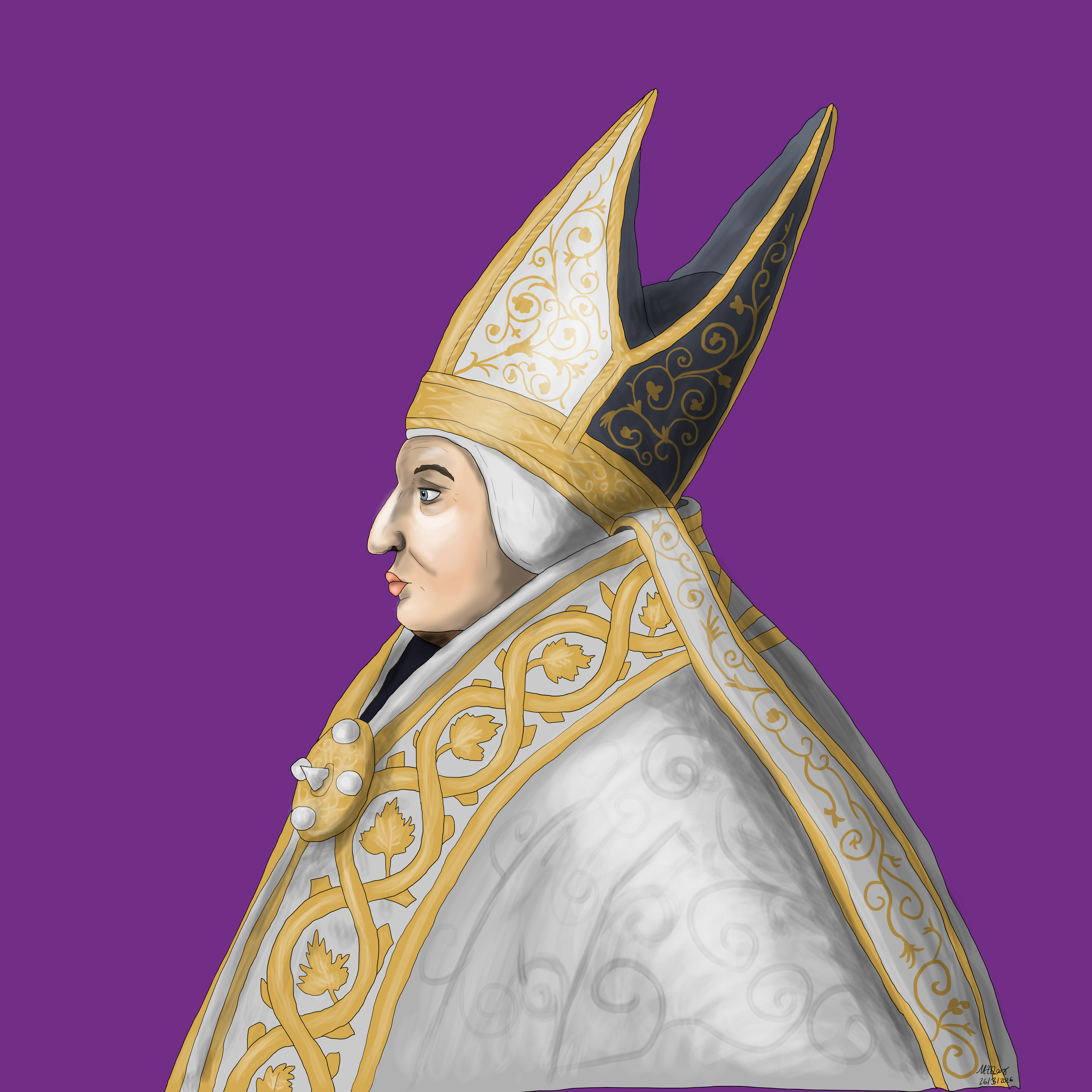 Canonised to Hell: Power, Propaganda, and Papal Authority under Pius II (HT26)