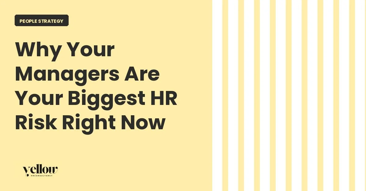 Why your managers are your biggest Hr risk right now 