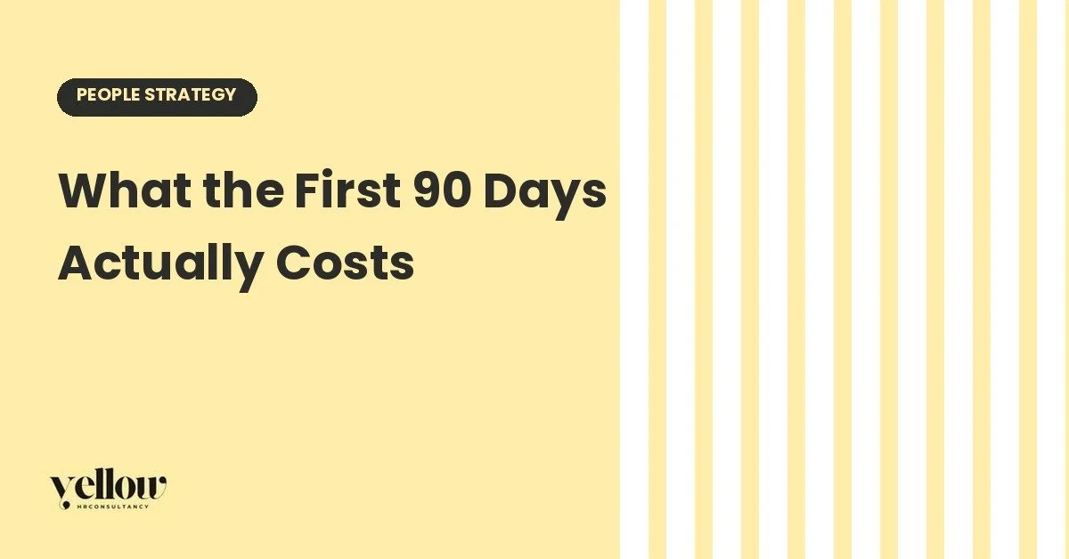 Employee Onboarding: What the First 90 Days Actually Costs a Growing Business
