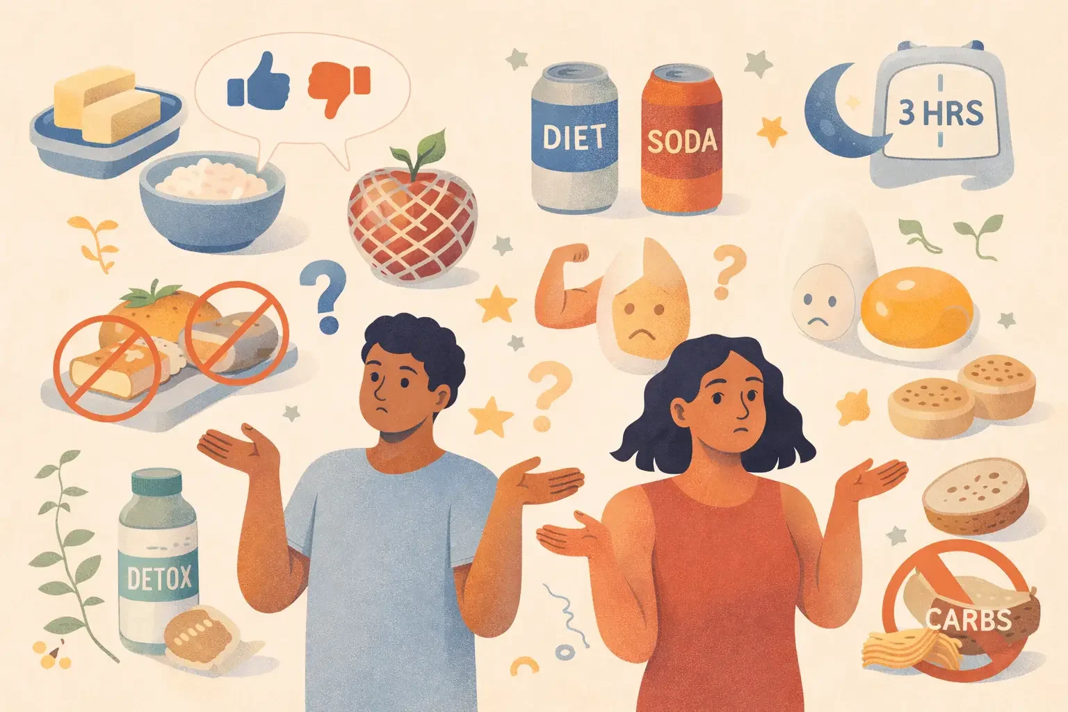 10 Nutrition Myths That Are Still Fooling People