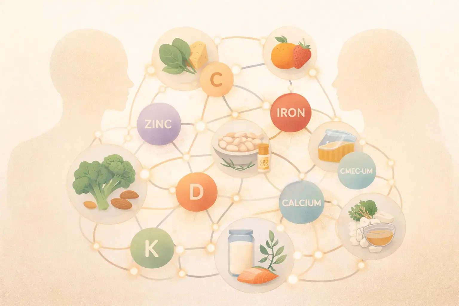 Nutrient Interactions That Subtly Influence Health