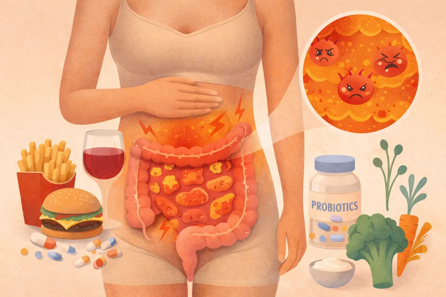 Gut Inflammation: What’s Irritating Your Digestive System &amp; How to Calm It Down