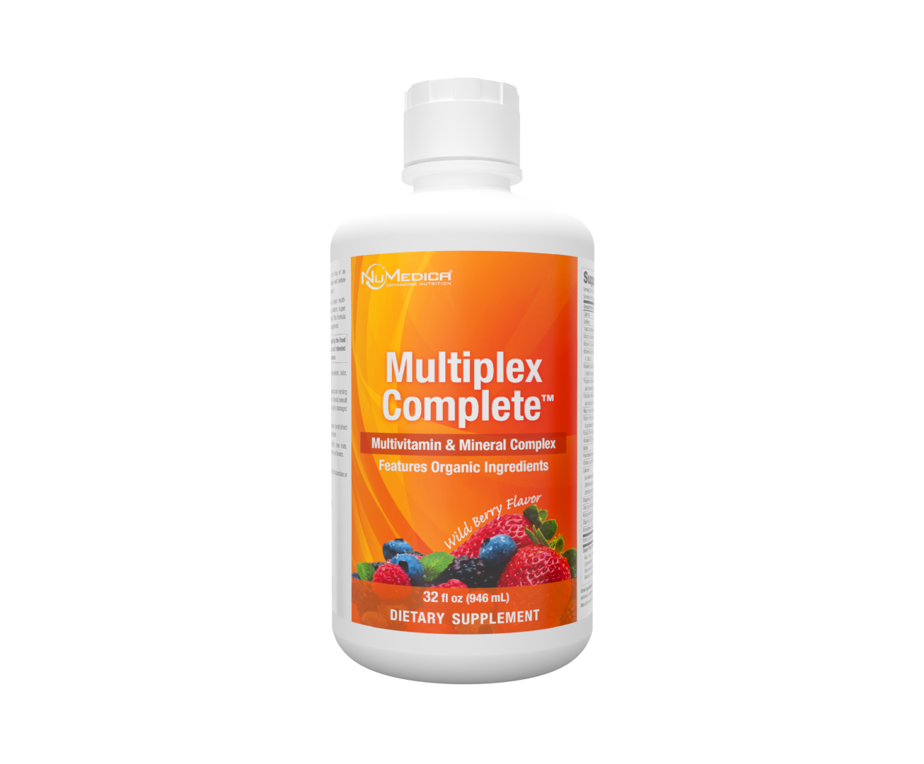 Multiplex Complete™: A Liquid Multivitamin + Minerals + Superfoods (With Organic Aloe Vera)