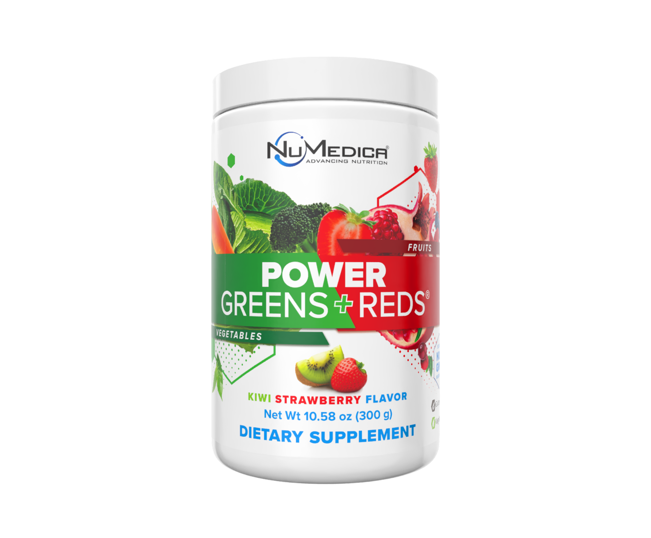 Power Greens + Reds®: A Daily Drink Mix for Antioxidants, Digestion, and “Greens + Reds” Support