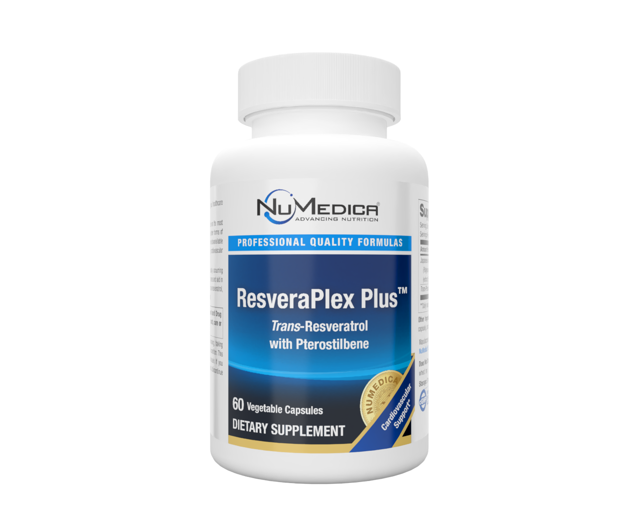 ResveraPlex Plus™: A Clear Guide to Trans-Resveratrol + Trans-Pterostilbene for Cardiovascular Support