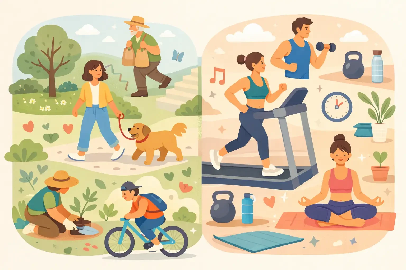 The Difference Between Physical Activity &amp; Exercise