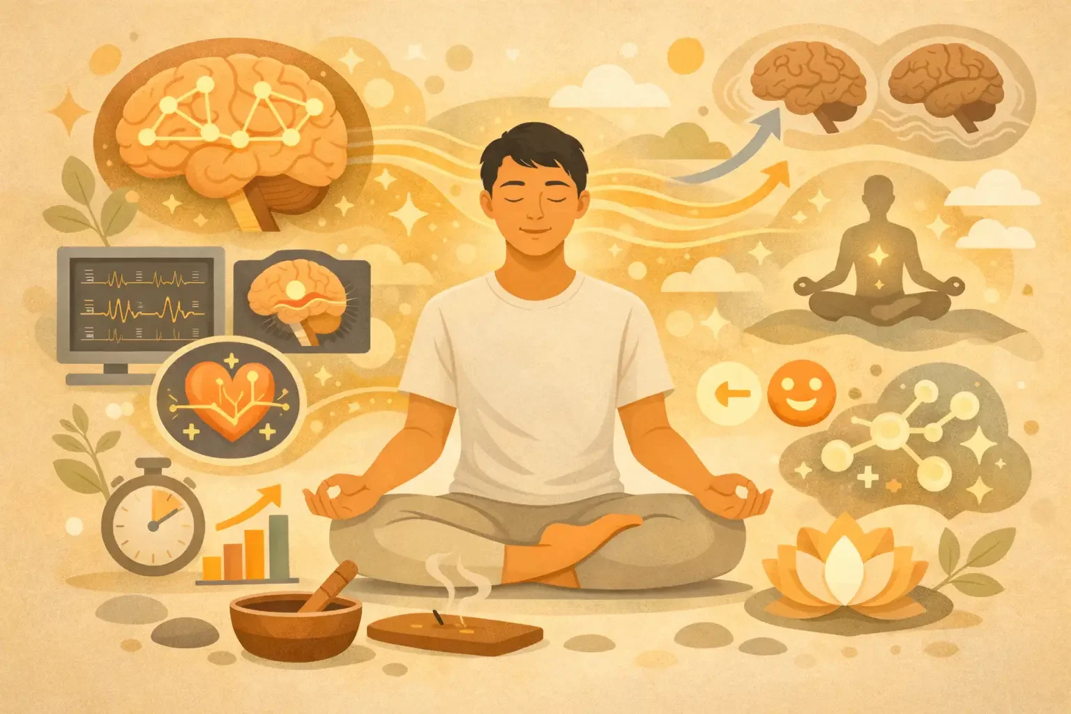 Think Less, Change More: The Surprising Science of What Meditation Does to Your Brain