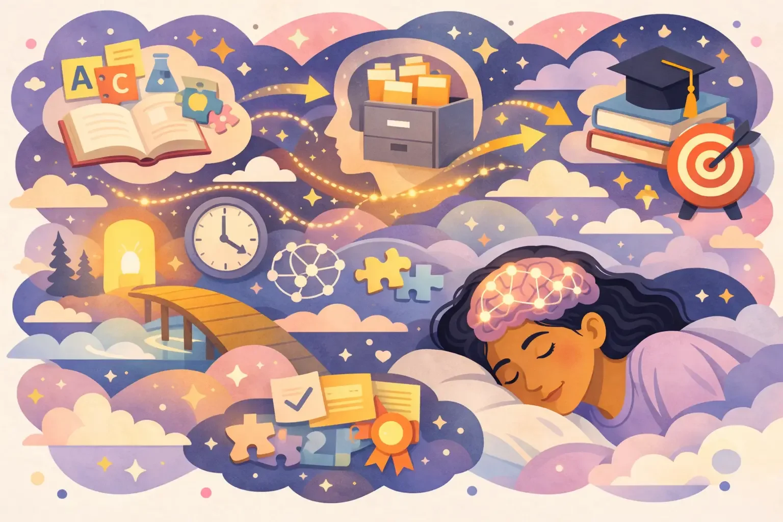 While You Were Sleeping, Your Brain Was Studying