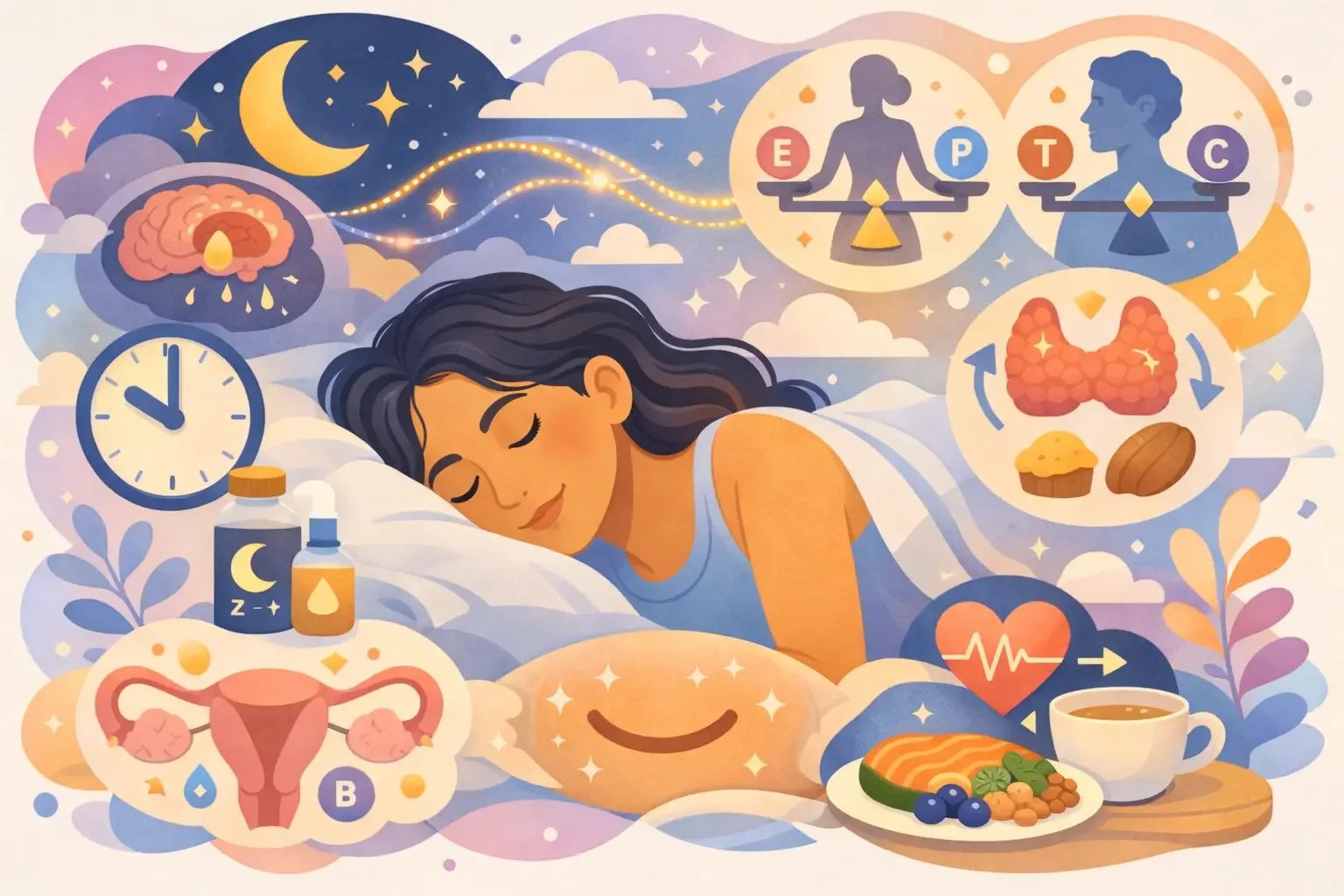 Tired, Wired, and Out of Balance Hormones? It Might All Come Down to How You Sleep