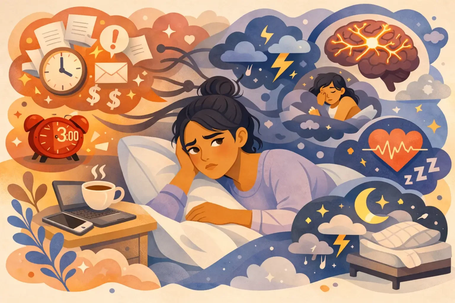 Wired and Tired: Why Stress Is Secretly Sabotaging Your Sleep