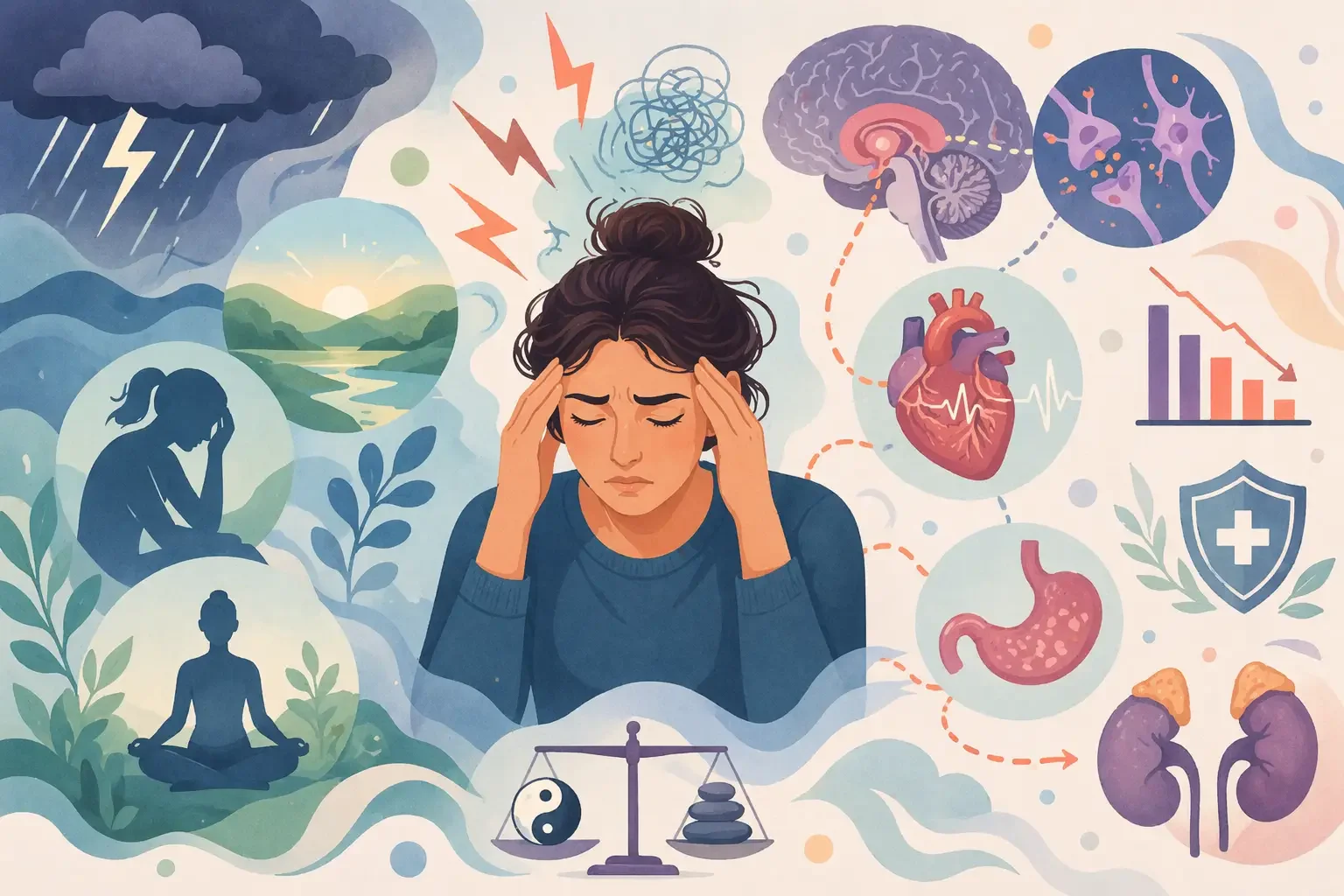 Why Your Body Treats a Bad Day Like a Life-or-Death Emergency