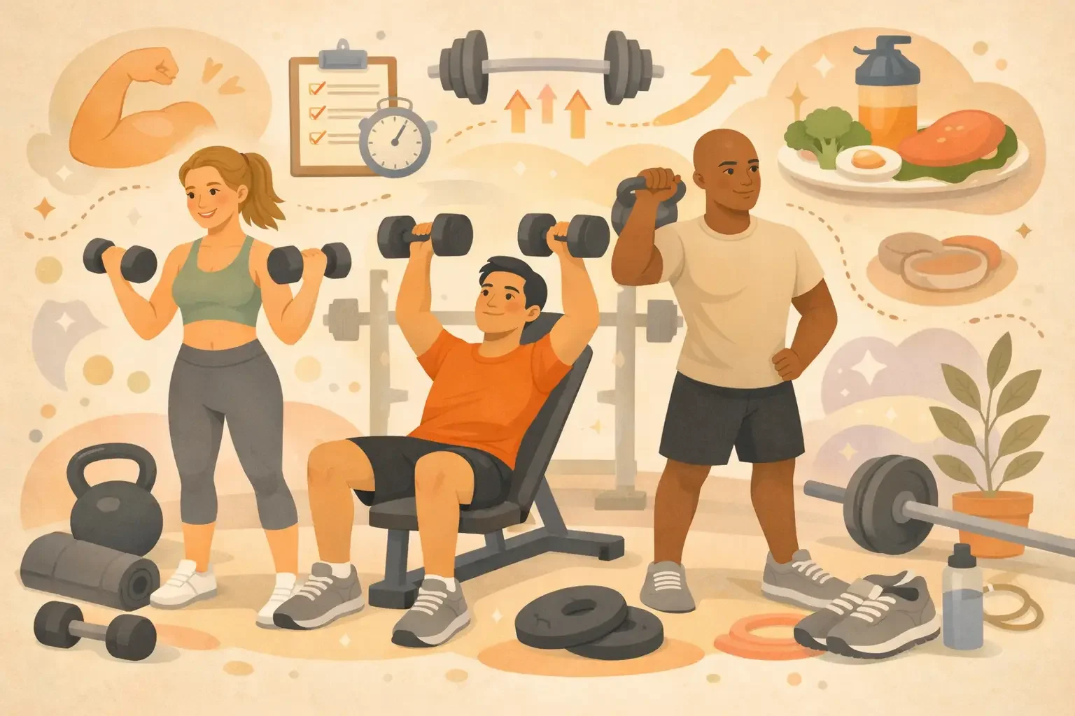 Strength Training for Beginners: Your 8-Week Starter Framework