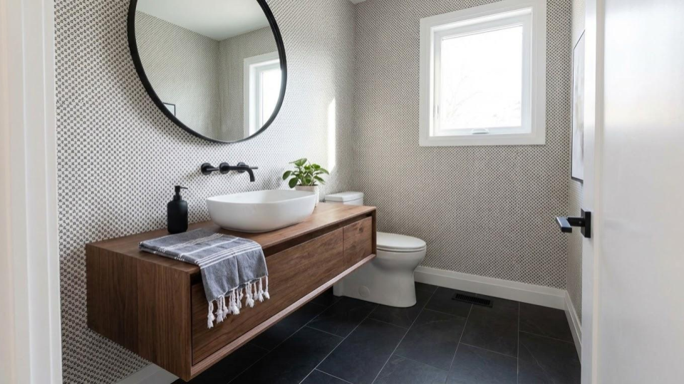 Revive Package: Powder Room / Laundry Design
