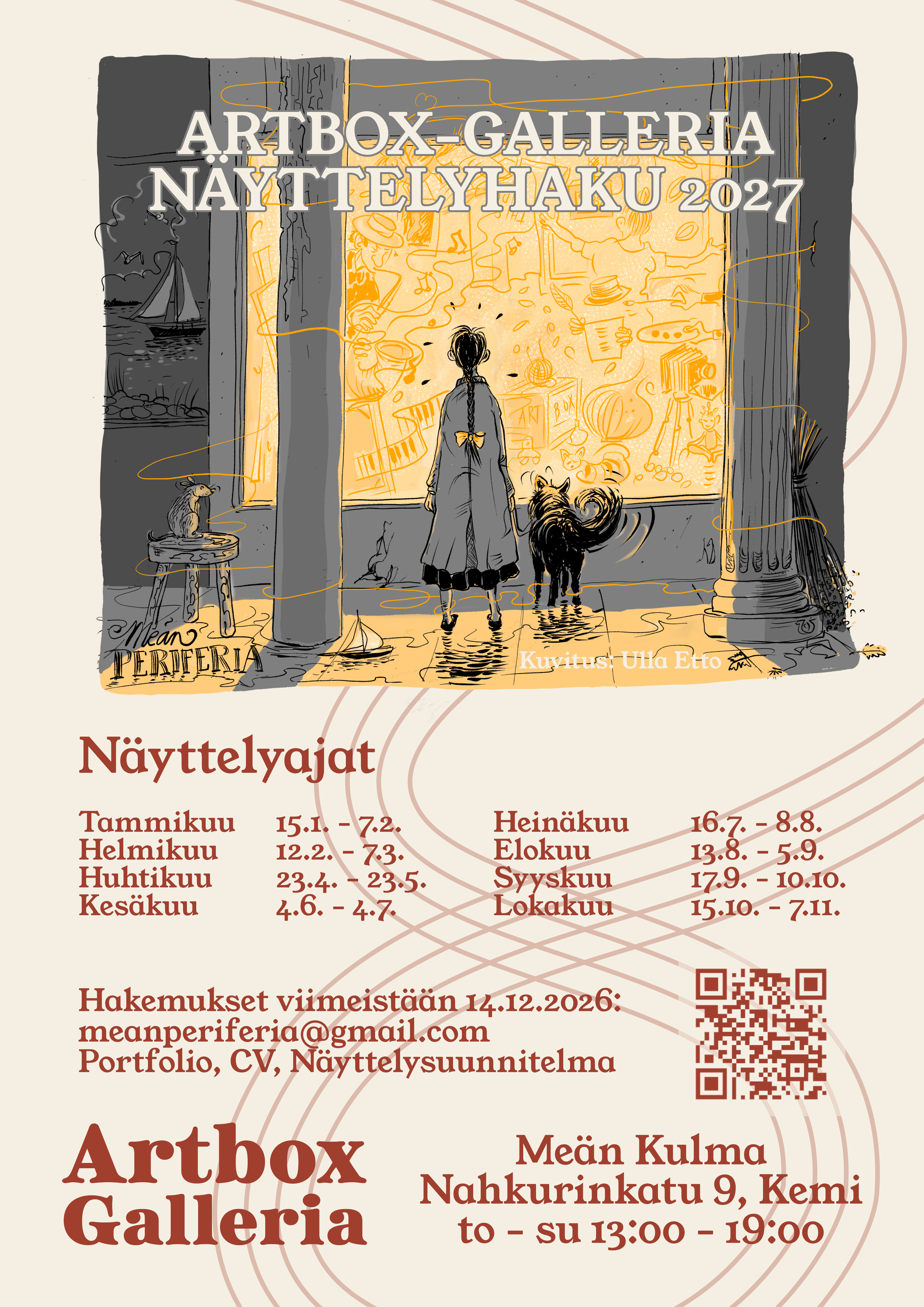 ARTBOX 2027 NÄYTTELYHAKU