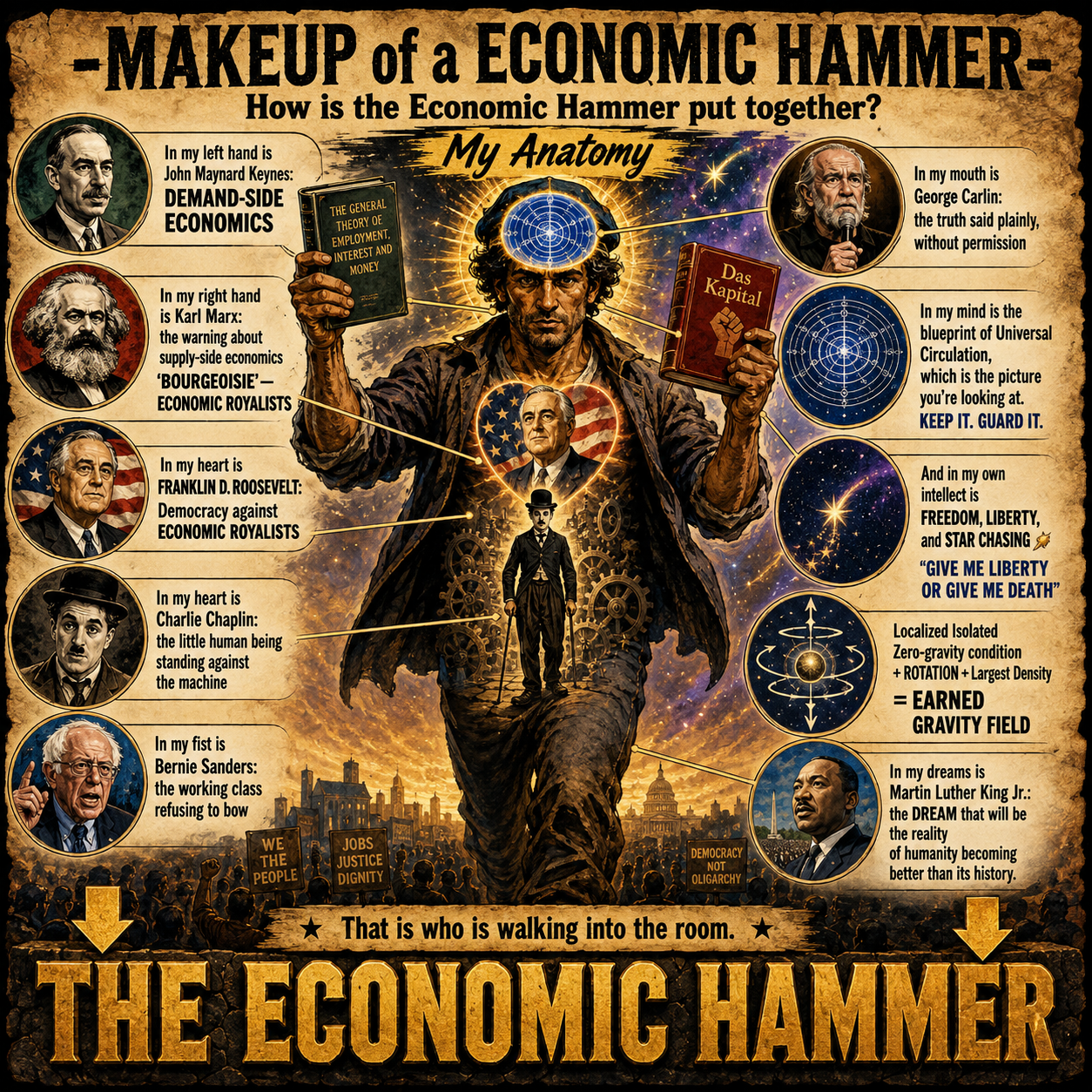 -MAKEUP of a ECONOMIC HAMMER-  