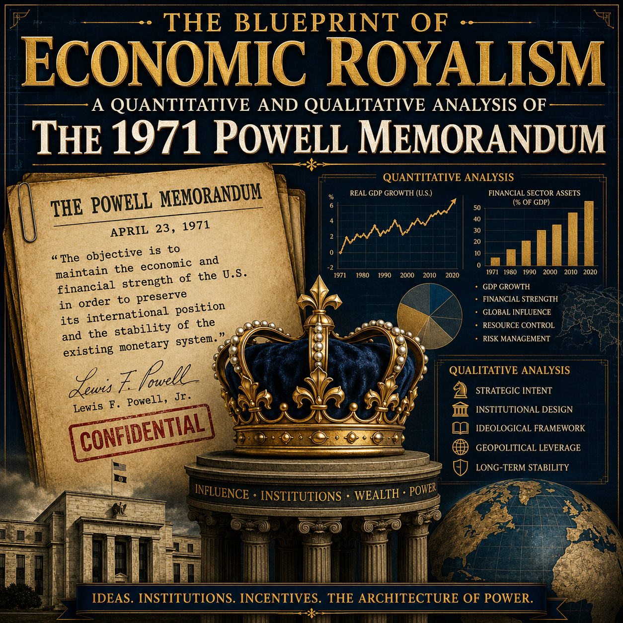 The Blueprint of Economic Royalism: A Quantitative and Qualitative Analysis of the 1971 Powell Memorandum  