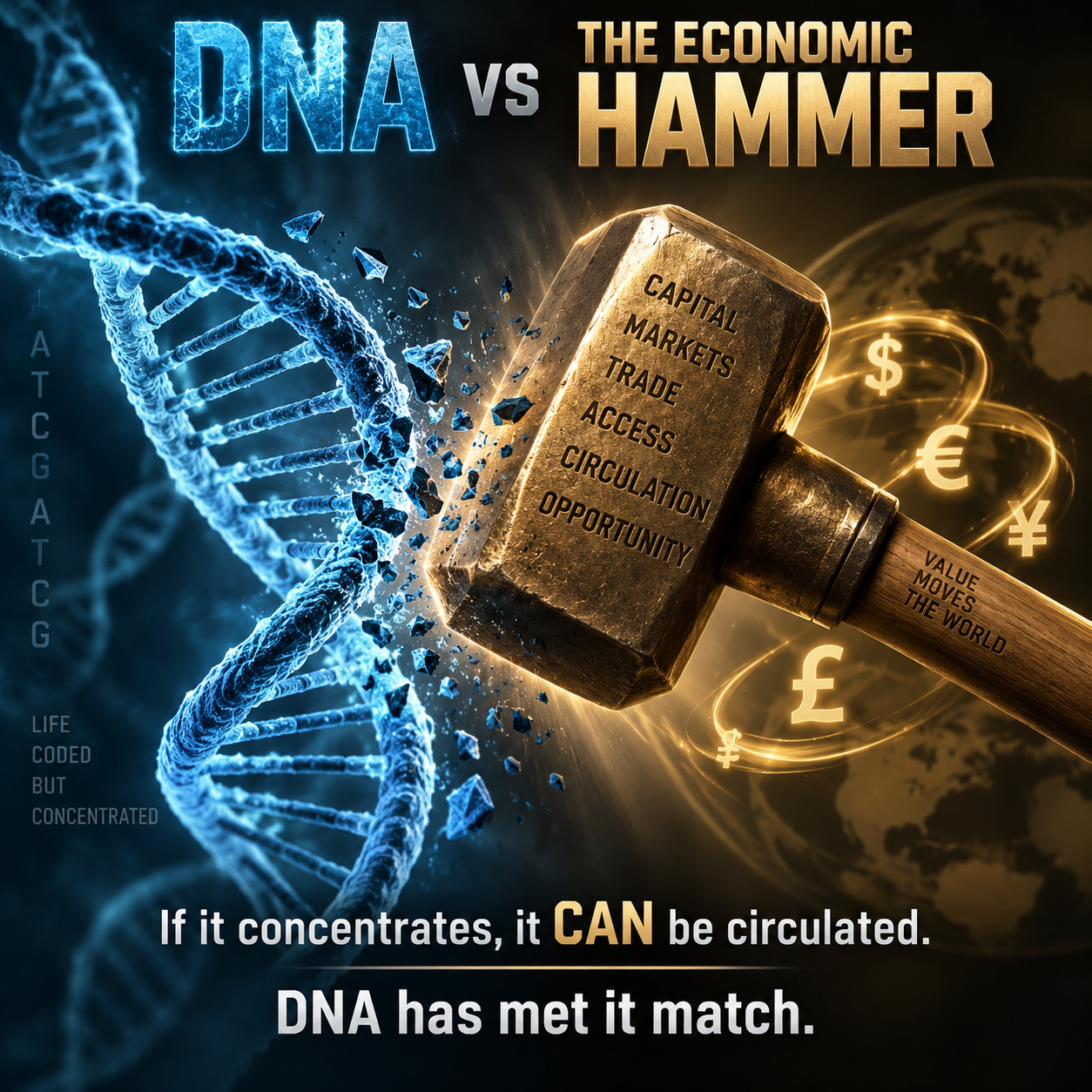 9/4 DNA vs The Economic Hammer