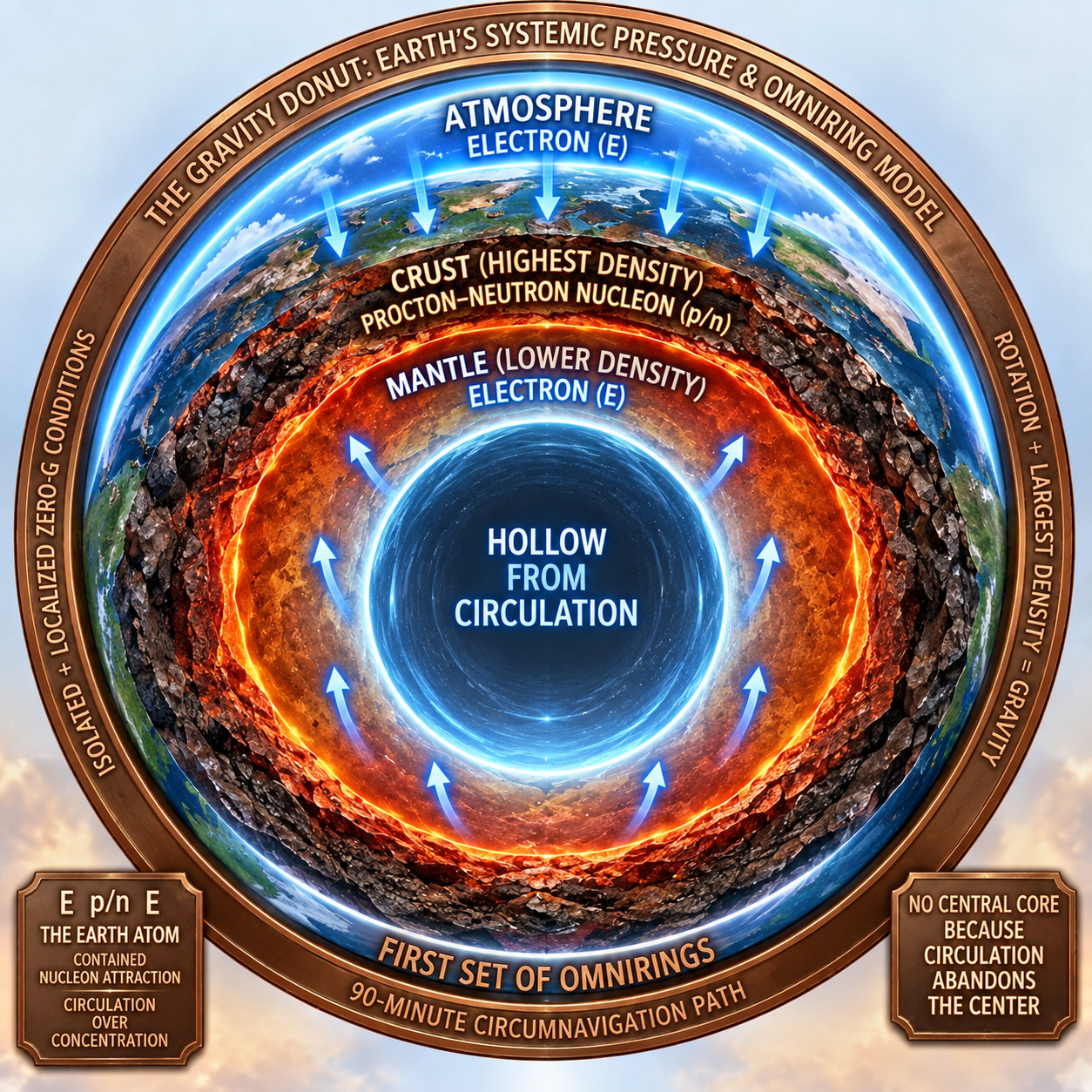 The Atom we named PLANET EARTH: 