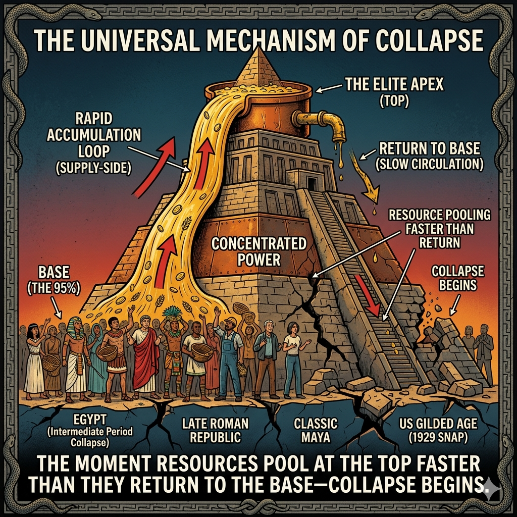 The Universal Mechanism of Collapse