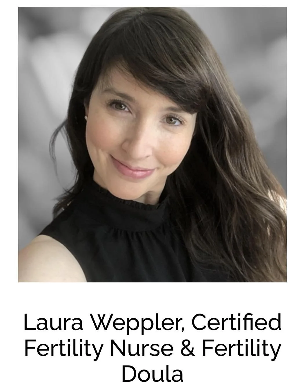 🌟 MEMBER SPOTLIGHT 🌟 

Laura Weppler, Certified Fertility Nurse &amp; Fertility Doula @navigatingfertilitywithlaura 

Laura Weppler, BSN, RN, is a fertility doula and former fertility nurse who has supported patients for over 12 years. Drawing on h