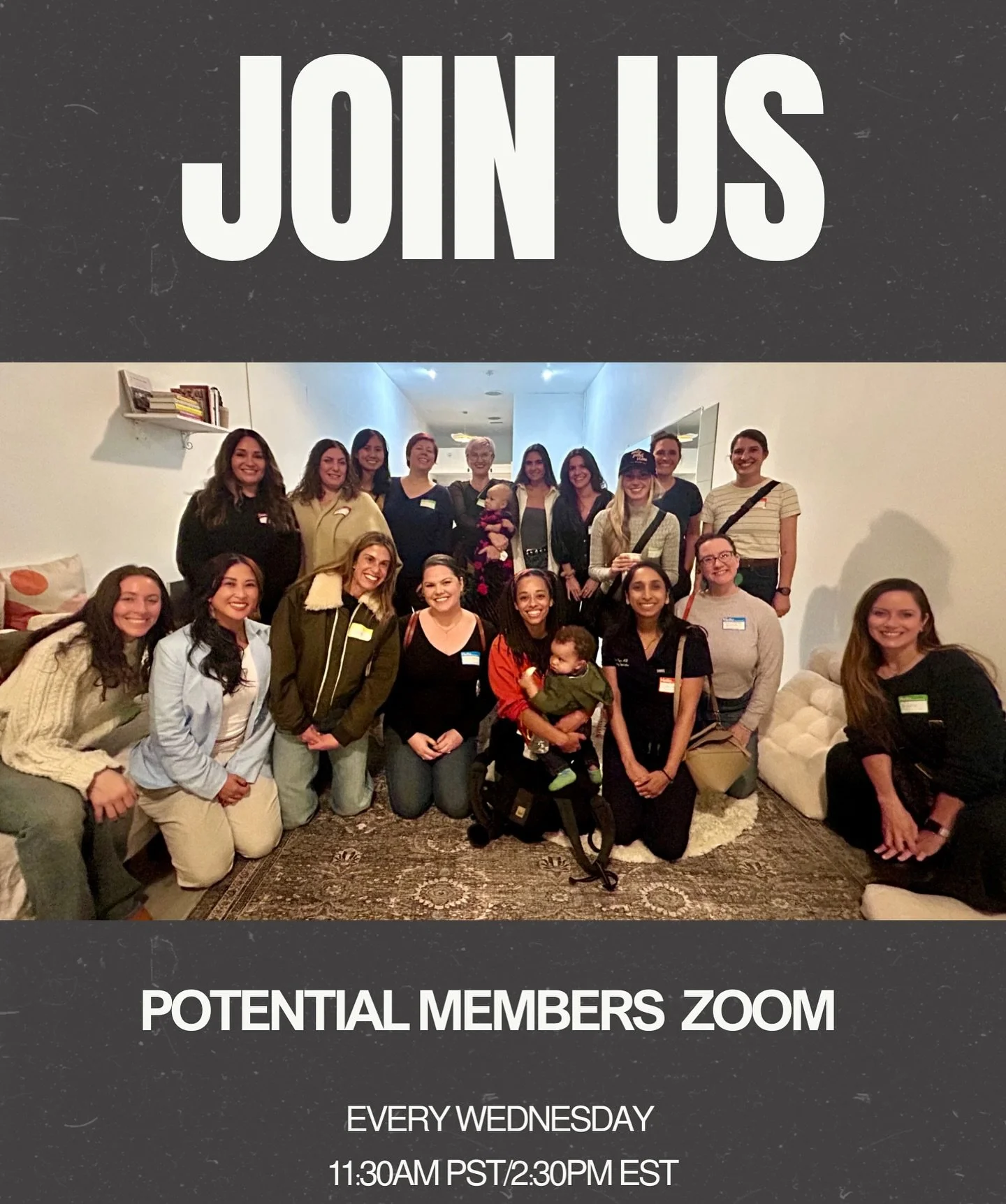 Join us! Today 12:30am PST/2:30pm EST we join together for BUILD YOUR COMMUNITY, a potential members zoom. 

*members zoom starts an hour later, zoom link in your email. If you don&rsquo;t have it, message me ;)

We will discuss benefits of joining M