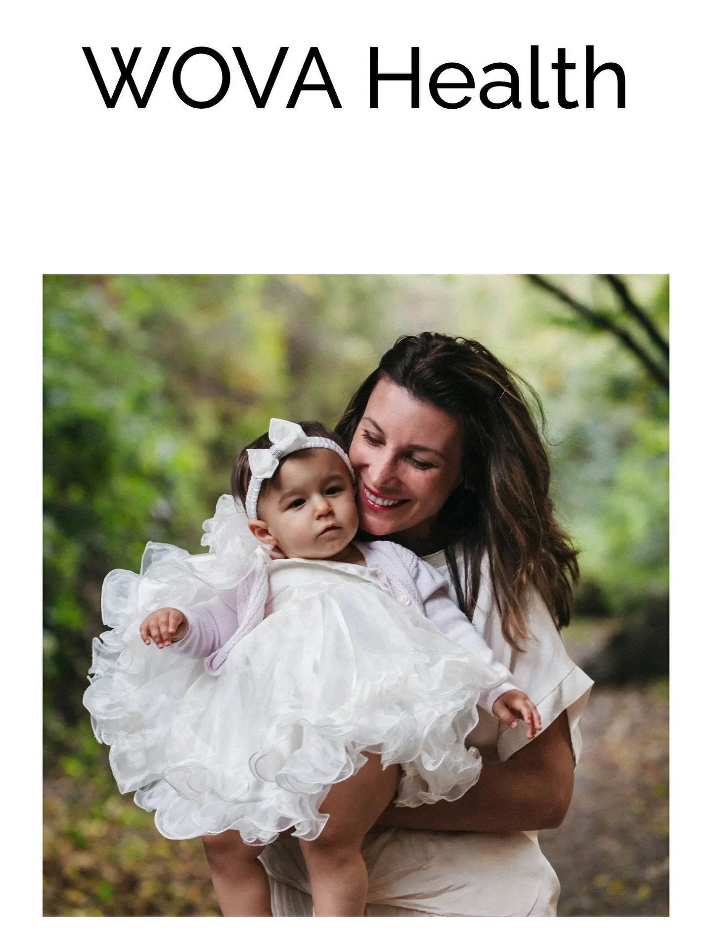 🌟 MEMBER SPOTLIGHT 🌟

Meet Gabriela Peytchev, Founder &amp; CEO of WOVA Health @wovahealth 

WOVA Health helps individuals and couples navigate the journey to conception with a whole-body, integrative approach. Programs combine personalized coachin