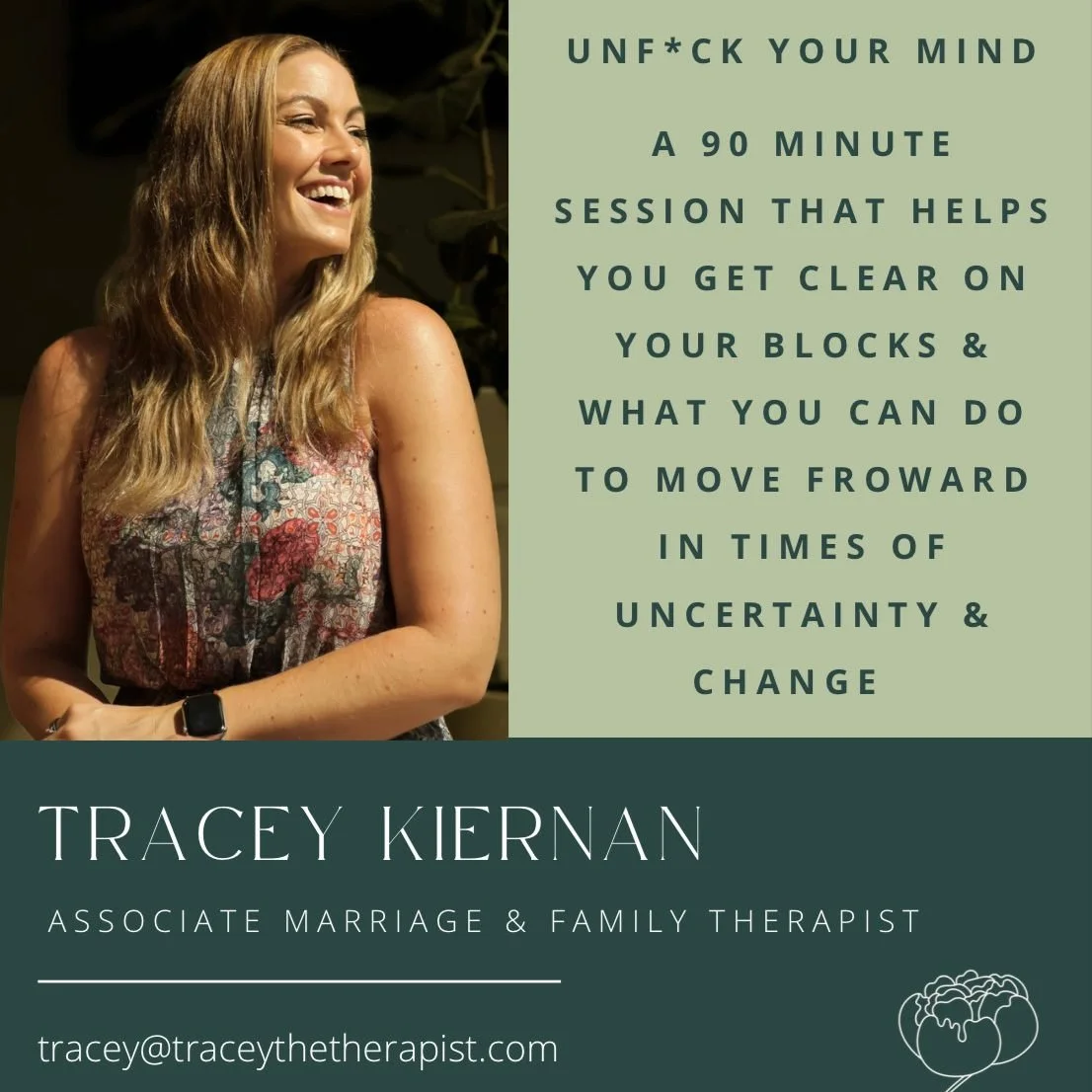 🎉 Matrikas x Tracey the Therapist Giveaway! 🎉

Celebrating community, collaboration, and the providers and brands who support reproductive health!

What You&rsquo;ll Win:

✨ Unf*ck Your Mind: a 90 minute intensive session with a therapist/coach to 