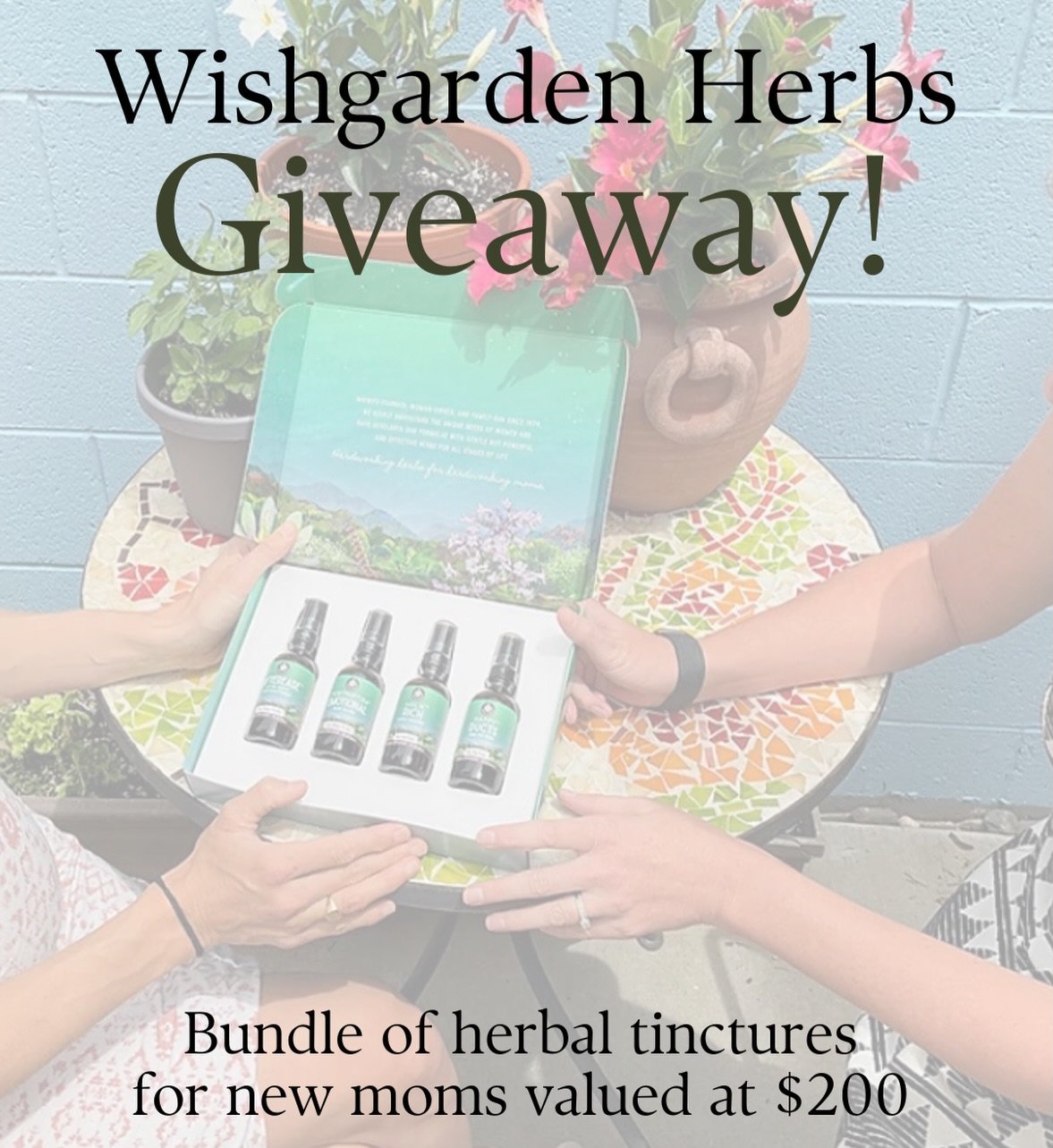 🎉 Matrikas x Wishgarden Herbs Collaborative Giveaway! 🎉

Celebrating community, collaboration, and the providers and brands who support reproductive health!

What You&rsquo;ll Win:

✨ A bundle of herbal tinctures for new moms and caregivers valued 