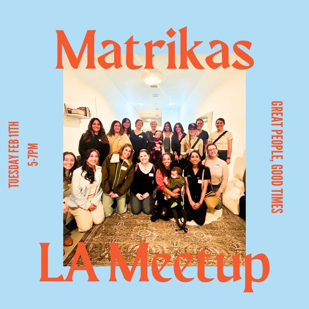 Connect with like-minded providers at our February Matrikas meetup hosted by HRC Fertility Encino, CA Feb 11th 5-7pm. @hrcfertilityvalleyregion 

Join us for an evening of connection, collaboration, and community with fellow fertility, pregnancy, and