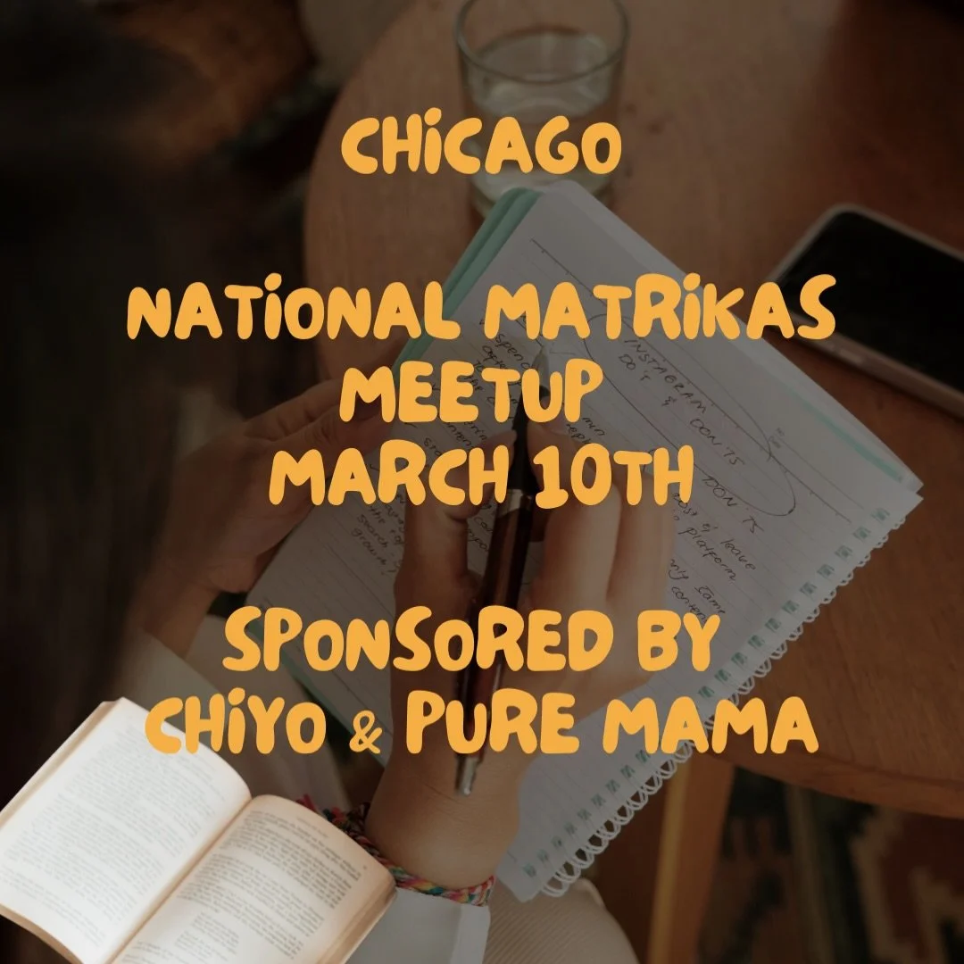 National Matrikas Meetup, sponsored by Chiyo &amp; Pure Mama 🎉 @wearechiyo @puremama_skincare 

We would love to have you join us for an evening of connection, collaboration, and community with fellow fertility, pregnancy, and postpartum providers, 