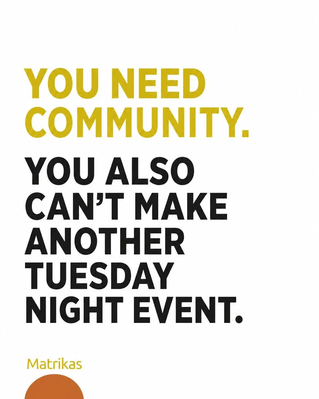 The village model isn't about geography, it's about showing up consistently with the right people. Our members are building the same trusted referral relationships, the same clinical collaborations, and the same accountability through virtual connect