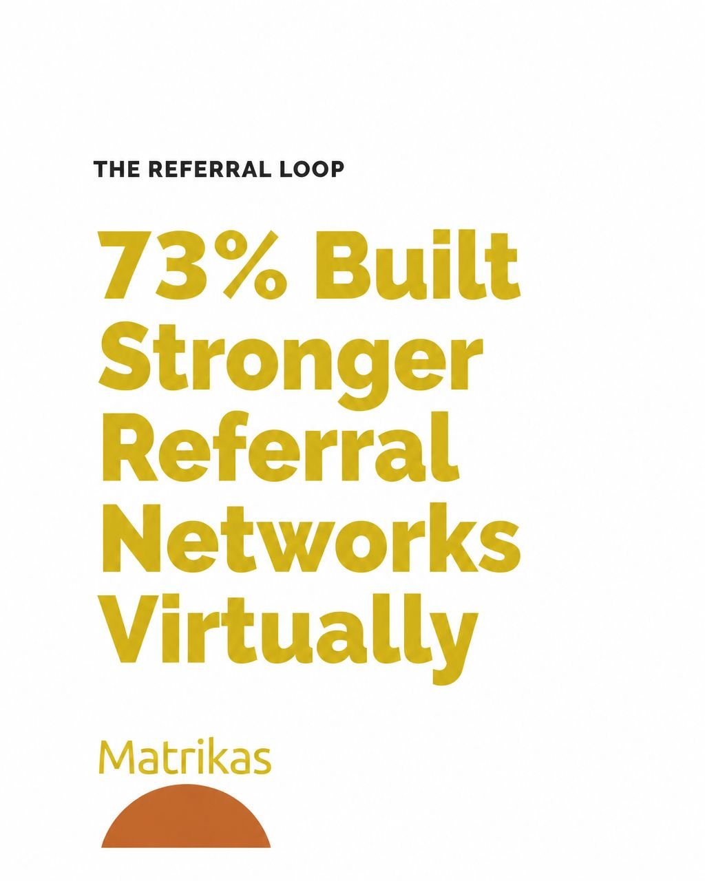 Here's what surprised us: your strongest village isn't built on venue, it's built on showing up.

Matrikas members are experiencing breakthrough community across both formats. Virtual programming (FertiliTuesdays, Weferral Wednesdays, Thrive Thursday