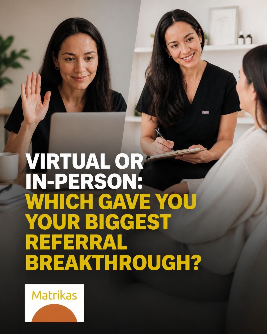 What's your preference for connection? Virtual or in person or both?