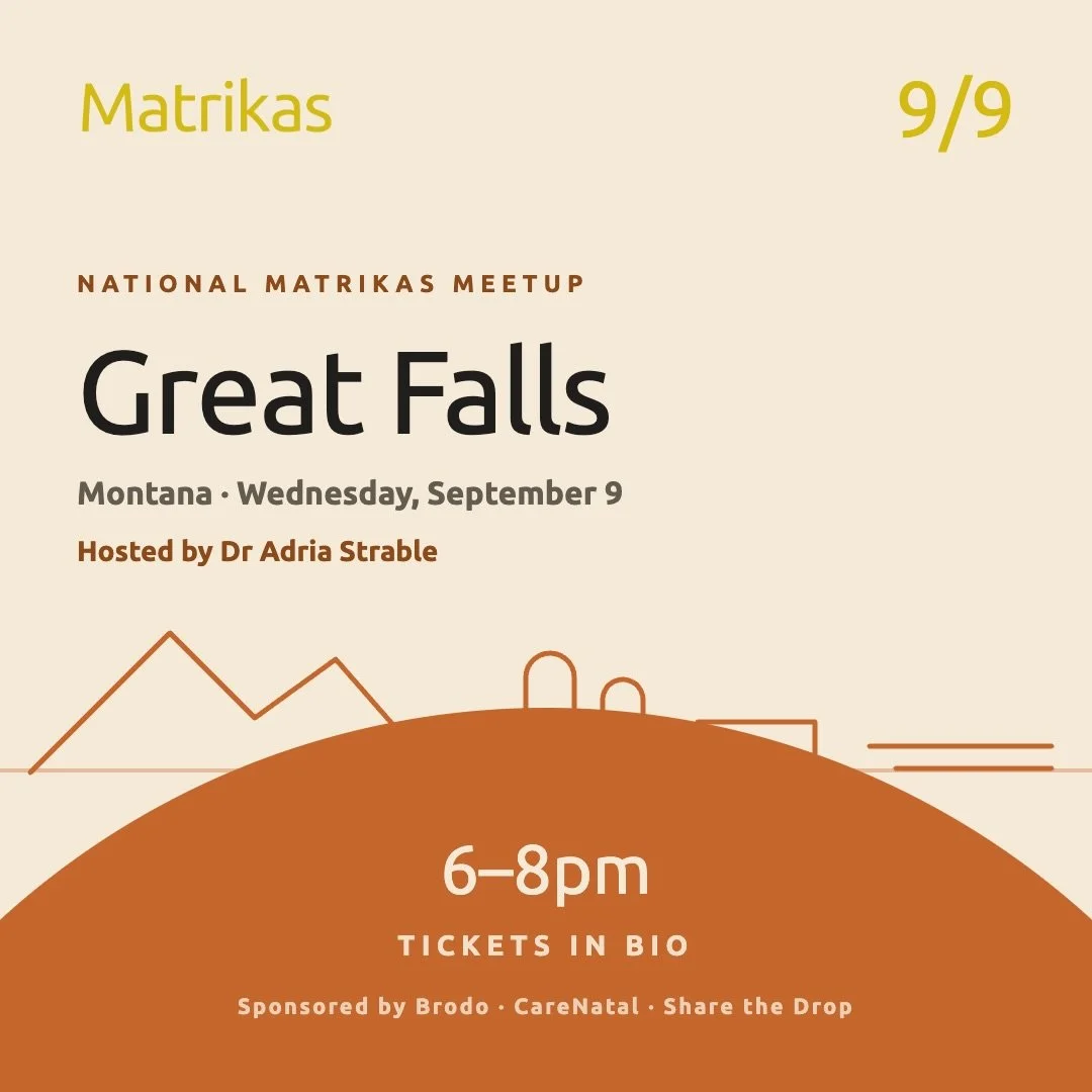 🌟 Great Falls, MT 🌟

Hosted by Dr. Adria Strable @dr.astrable 

Great Falls, this one&rsquo;s for you. Come meet the providers doing this work in your own backyard. Real conversation, real community, no scrubs required (but no judgment if you show 