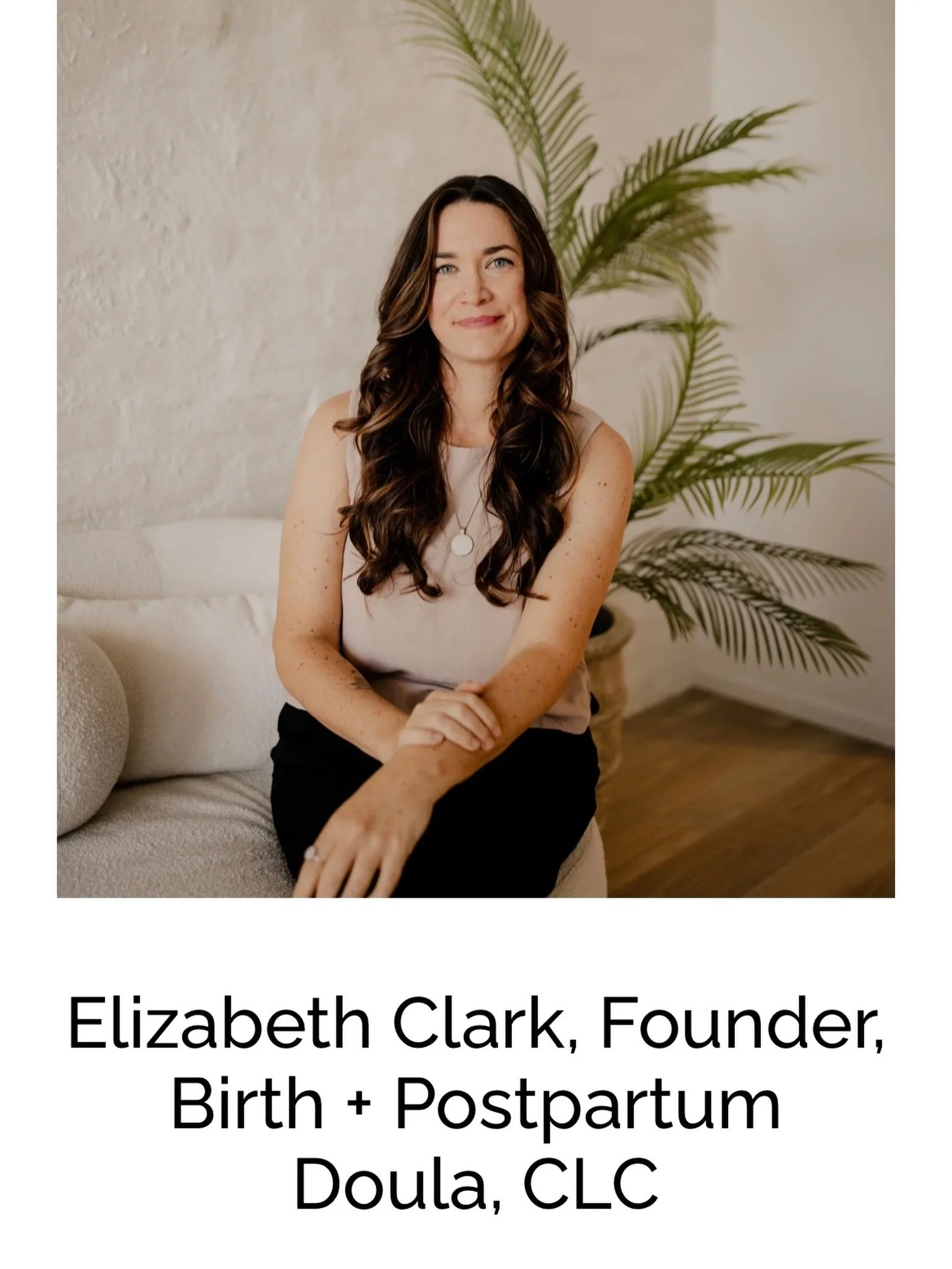 🌟 MEMBER SPOTLIGHT 🌟

Meet Elizabeth Clark, Founder, Birth + Postpartum Doula, CLC @loomabirth 

Elizabeth is the founder of Looma Birth, a Southern California doula collective, and the creator of Empowered Hospital Birth Online, a childbirth educa