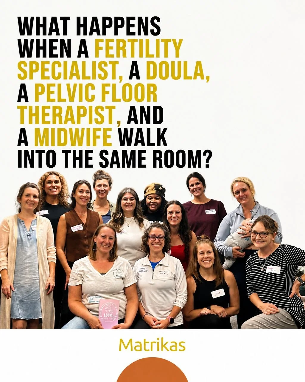 The magic is in the moment you realize the practitioner you've been referring to for months is sitting across from you, and suddenly you're solving cases together over coffee.

That's when your village becomes unstoppable.

It doesn't matter if you'r