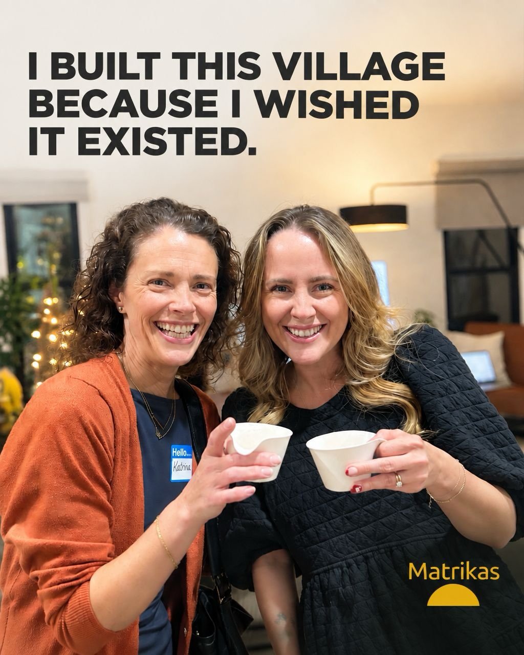 Why did I create Matrikas? Because I was a prenatal massage therapist for 26 years and my clients continually asked for trusted resources. So when someone asked if I knew a lactation consultant, I called every one in the phone book and invited them t