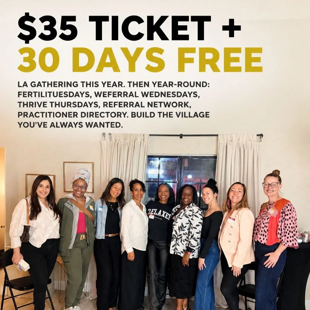LAST FEW DAYS TO GRAB THIS DEAL! From now until October 1st you can get early bird pricing on Build Your Village tickets at $35 PLUS 30 days of complimentary membership into Matrikas. After October 1st tickets go up to $45 and the 30 day comp members
