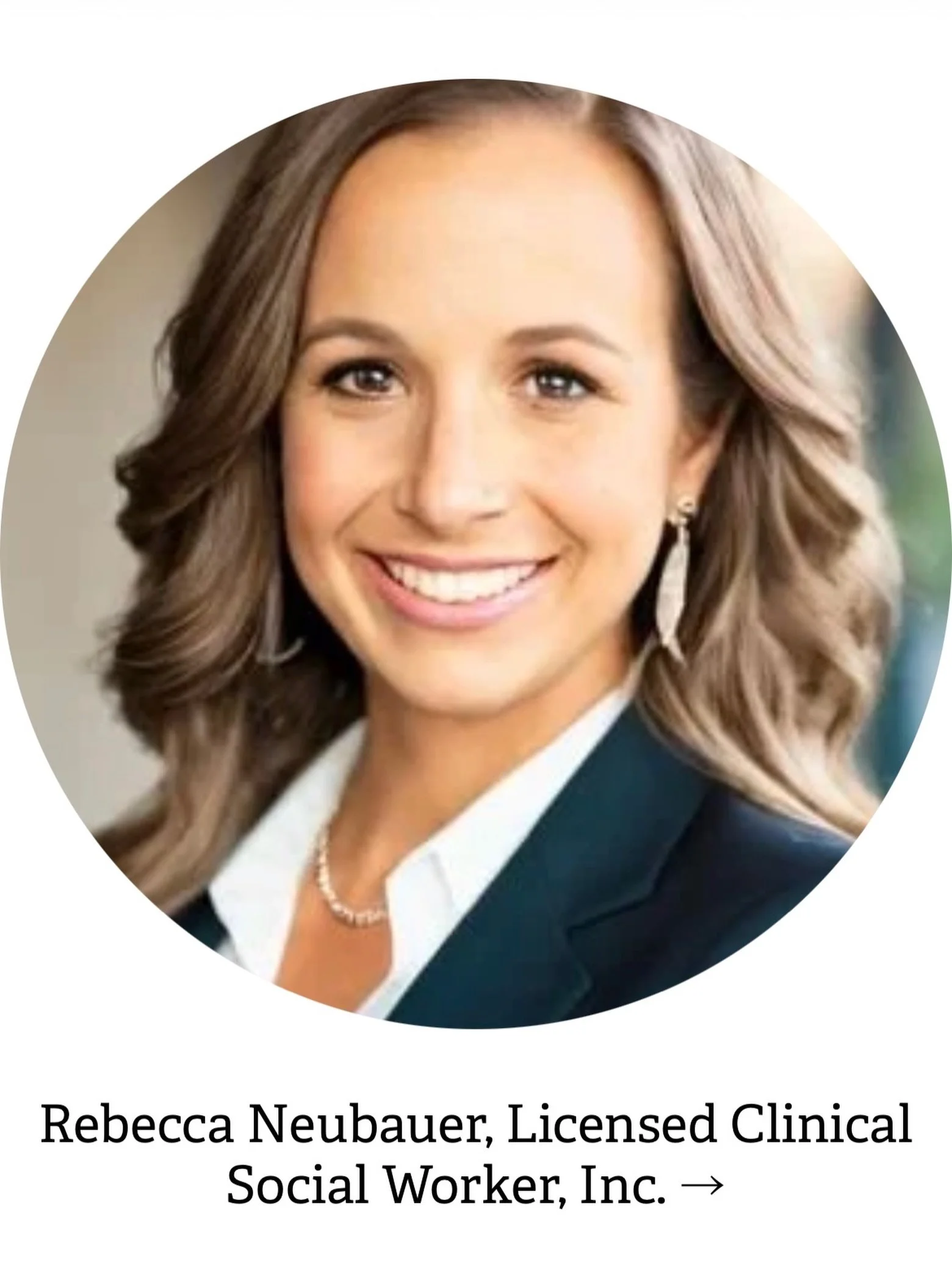 🌟 MEMBER SPOTLIGHT 🌟 

Meet Rebecca Neubauer, Licensed Clinical Social Worker, Inc.
@rebeccalcsw 

Rebecca Neubauer, LCSW, PMH-C, is a psychotherapist specializing in reproductive and perinatal mental health. She works with people navigating infert