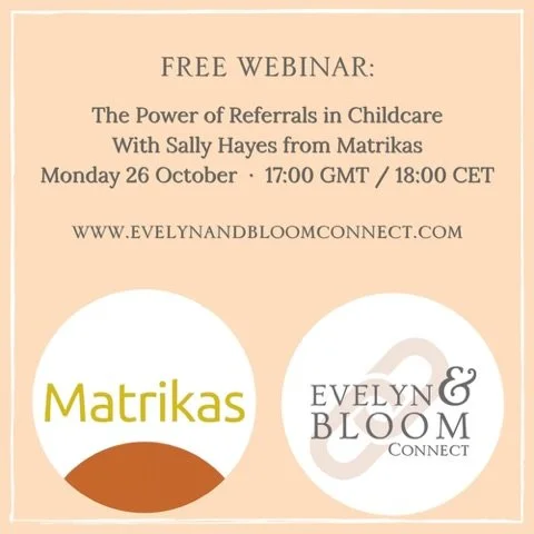 🌟 VIRTUAL 🌟

Excited to speak with Jo Kirby, founder of @evelynandbloom about building trusted referrals to support new and expecting families.

We will discuss why trust is the thing families are really buying, how to build those referrals, and wh