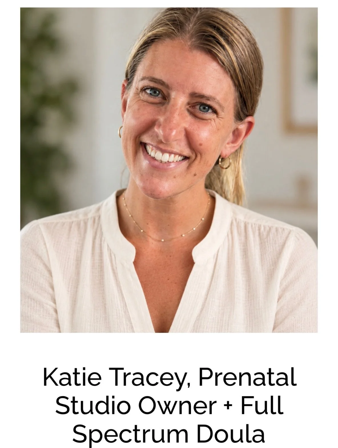 🌟 MEMBER SPOTLIGHT 🌟

Meet @lifeinbloomwellness Katie Tracey, Prenatal Studio Owner + Full Spectrum Doula

At Life in Bloom we support expecting and new parents during this exciting time of life with movement and education classes, and doula suppor