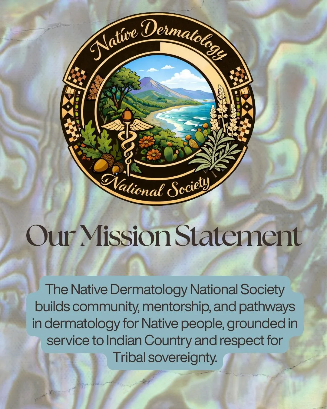 Our work is rooted in community, mentorship, and respect for Indigenous knowledge and sovereignty. 🌿 We&rsquo;re creating space for Native voices in dermatology and building pathways for future healers.
Website launches 3/1 &mdash; join us as we gro